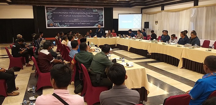 Rakor Pengamanan Eksternal PT Pupuk Kaltim, Diperlukan Sinergitas Yang Kuat Antara Polri Dan Perusahaan