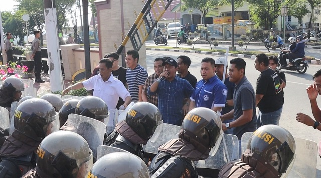 Bentuk Kesiapan Personil Polres Bontang Gelar Simulasis Sispam Mako