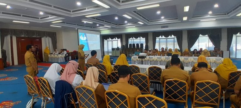 Kapolsek Bontang Utara menghadiri rapat kerja tim percepatan penurunan stunting kota Bontang