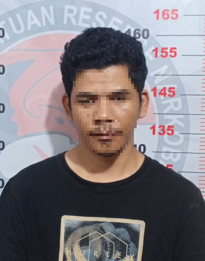 Pengedar Sabu Digerebek Polisi Pemasoknya Buron