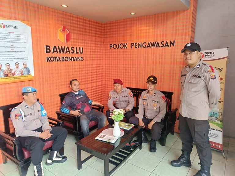Kantor Bawaslu Kota Bontang Mendapatkan Pengamanan 24 Jam