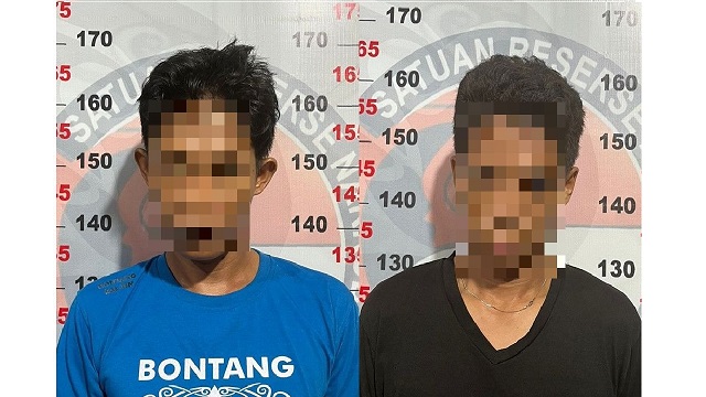 Berurusan Dengan Narkoba Dua Warga Bontang Ditangkap Polisi Ditempat Terpisah