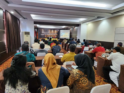 Sat Intelkam Polres Bontang Monitoring Sosialisasi Pengawasan Pemilu Partisipatif dalam Penguatan Peran Masyarakat dalam Pengawasan Penyelenggaraan Pemilu Tahun 2024