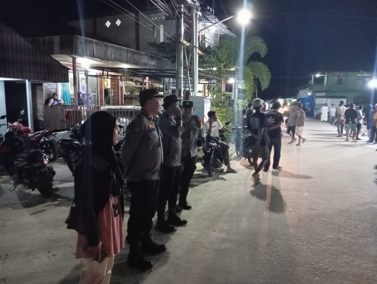 Personil Polsek Muara Badak Laksanakan Pengamanan Kampanye