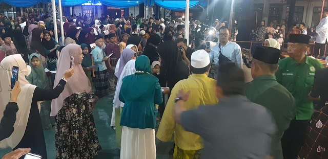 Kabag SDM Polres Bontang Hadiri Kegiatan Genduran 2000 Cup Cilok dan Santunan 301 Anak Yatim