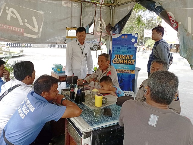 Kapolsek Bontang Barat Ajak Warga Jaga Situasi Kamtibmas Tetap Kondusif
