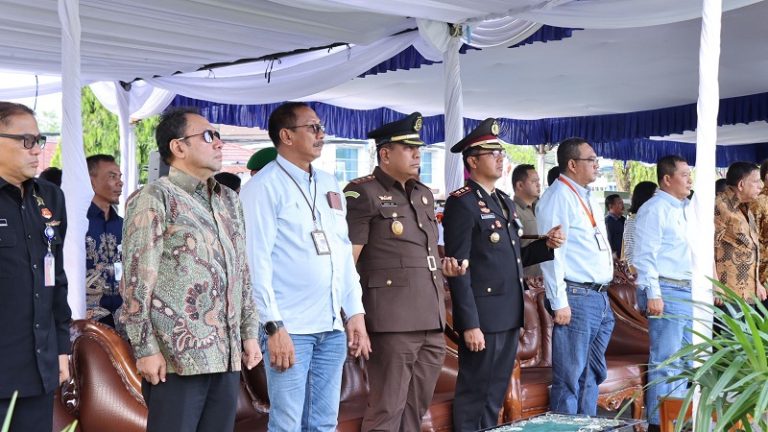 Kapolres Bontang menghadiri upacara Peresmian Batalyon Artileri Pertahanan Udara 7 / Agni Bala Cakti Kodam VI / MLW
