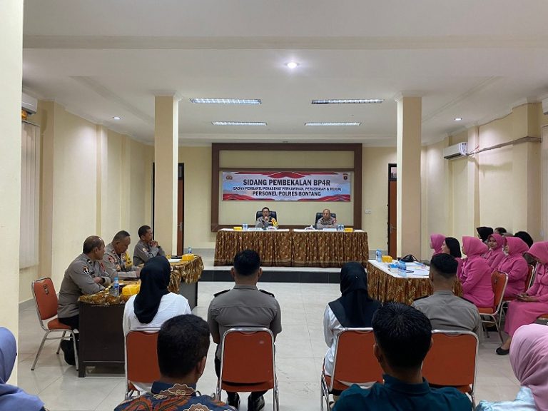 Kapolres Bontang Pimpin Sidang BP4R: Diharapkan Kedepannya Menjadi Keluarga Yang Harmonis