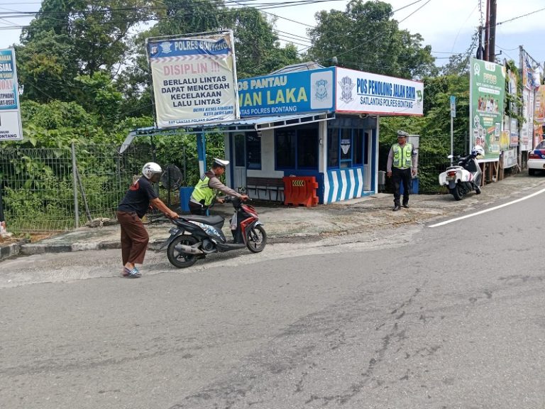 Terobosan Baru Dalam Melayani Masyarakat Polres Bontang Meluncurkan Posko Penolong Jalan Raya