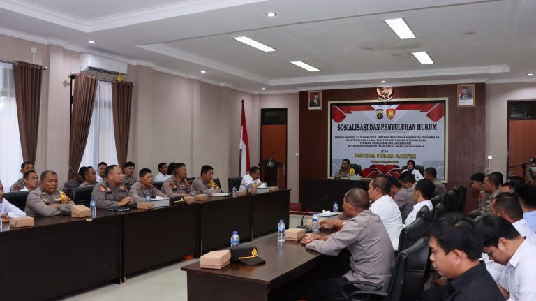 Sosialisasi Hukum Tahun 2024: Bidkum Polda Kaltim Edukasi Aturan Terkini di Polres Bontang