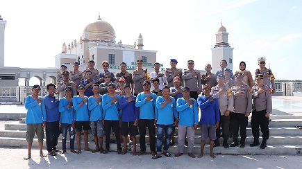 Bekesah Bersama Kapolres Bontang, Diharapkan Dapat Saling Bertukar Pikiran Dengan Masyarakat
