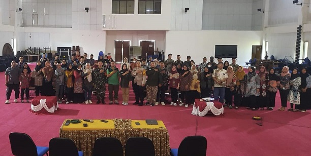 Bhabinkamtibmas Bontang Lestari Hadiri Bintek KPPS Pemilu Tahun 2024