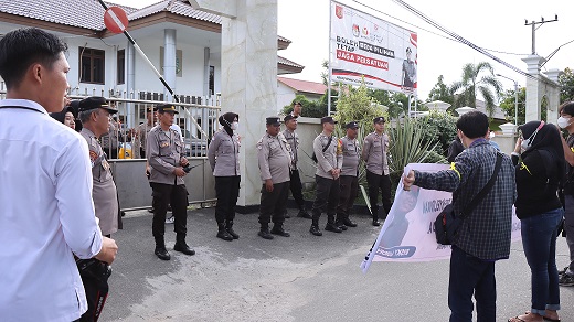 Lindungi Hak Warga Negara, Polres Bontang Lakukan Pengamanan