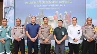 Kapolres Bontang Hadiri pembukaan Pelatihan Defensive Driving: Jadilah Pelopor Keselamatan Berkendara