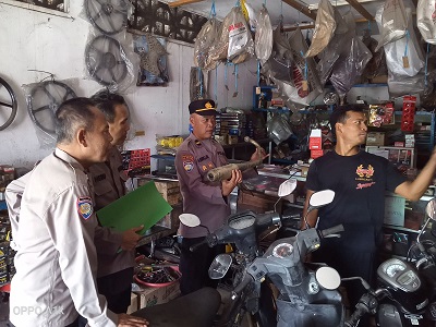 Upaya Pre Emtip Dan Preventif, Kasat Binmas Edukasi Bengkel Motor