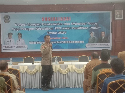 Pembekalan dan Orientasi Petugas Ketertiban TPS, Diharapkan Laksanakan Tugas Dengan Penuh Tanggung Jawab