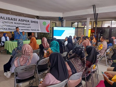 Sosialisasi Aspek SHEQ Bangun Kesadaran Masyarakat Akan Bahaya Kebakaran.