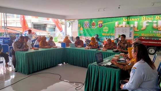 Edukasi dan Ayomi Warga, Pak Bhabin dampingi Dinas Kesehatan Sampaikan Program Stunting Nasional