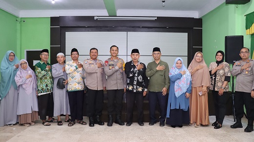 Kapolres Bontang Bekesah Dengan Tokoh Muhammadiyah, Terimakasih Atas Dukungannya Dalam menjaga Kamtibmas Kota Bontang