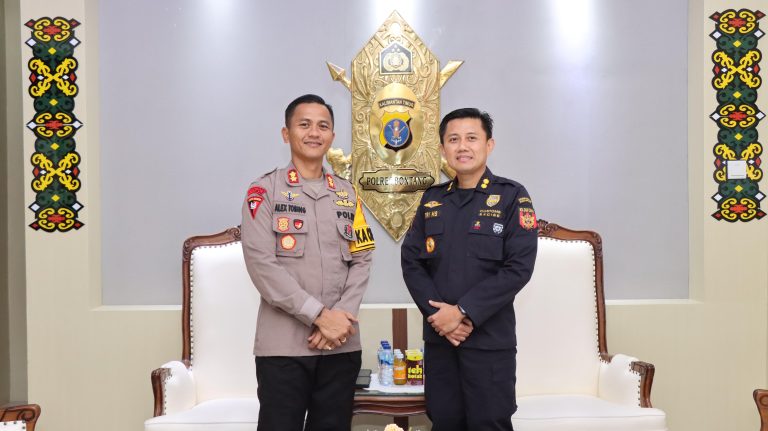 Kepala Bea Cukai Bontang Silaturahmi dengan Kapolres Bontang untuk Membangun Sinergi Positif