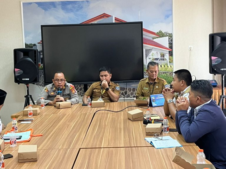 Kapolsek Bontang Selatan Turut Hadiri Rapat Koordinasi Persiapan Rekapitulasi Hasil Penghitungan Suara Pemilu 2024