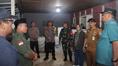 Safari Forkopimda Kota Bontang: Monitoring Kesiapan TPS Pemilu 2024