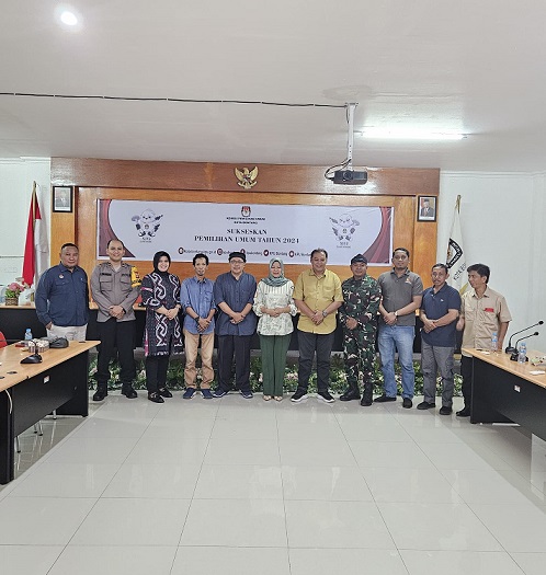 Rakor Persiapan Rekapitulasi dan Penetapan Hasil Penghitungan Perolehan Suara Tingkat PPK:Polres Bontang Akan Lakukan Penebalan Pengamanan