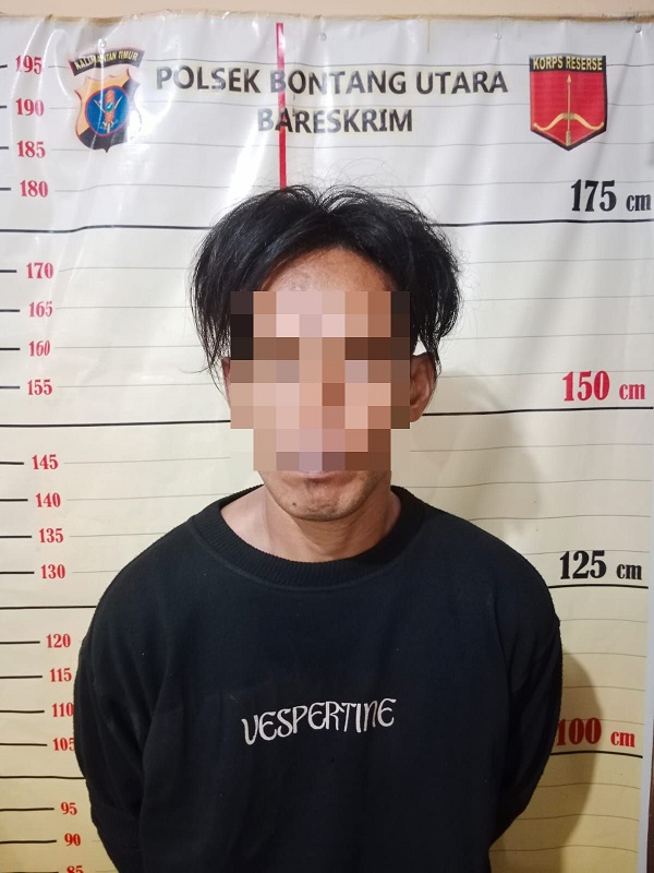 Habis Beli Sabu Warga Teluk Pandan Ditangkap Polisi