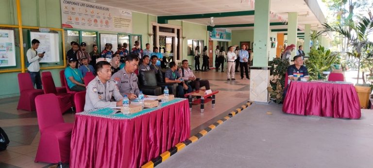 Satuan Binmas Polres Bontang Gaungkan Kembali Bela Diri Polri kepada Security