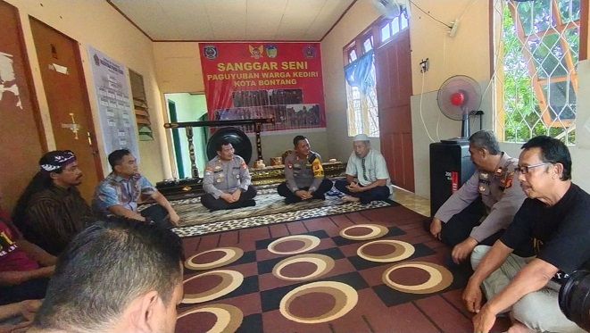 Bekesah Dengan Paguyuban Kediri Kapolres berharap Dengan Keragaman Menjadi Pemersatu Bangsa