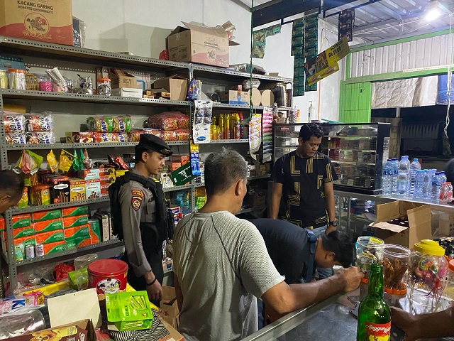 Ops Pekat Mahakam 2024 Polres Bontang Berhasil Sita Miras Dari Beberapa Lokasi Dengan Tiga Tersangka
