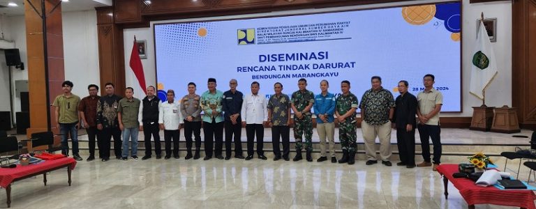 Upaya Antisipatif, Polres Bontang Hadiri Konsultasi Pemda Kukar, BWS Prop Kaltim dan Masyarakat Perihal RTD Bendungan Marang kayu