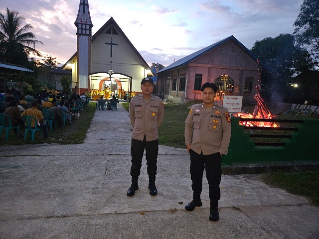Minggu Cerah Di Hari Paskah Yang Damai