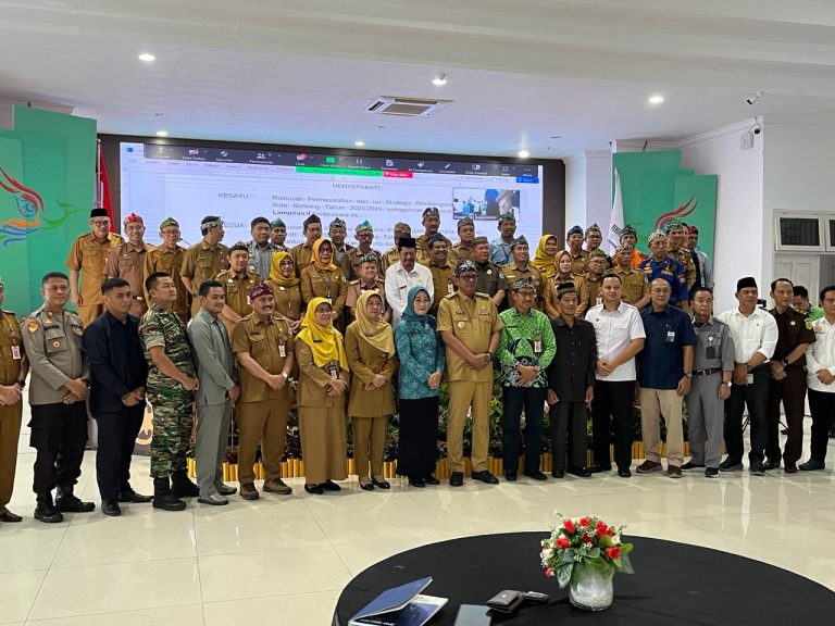 Kontribusi Bidang Keamanan, Polres Bontang Hadiri Musrenbang RPJPD Kota Bontang 2025 – 2045