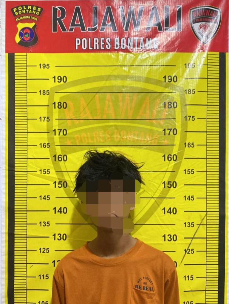 Residivis Berusia 16 Tahun Diciduk Tim Rajawali Polres Bontang