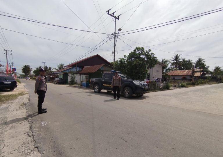 Beri Rasa Aman, Polres Bontang dan jajaran laksanakan Patroli Rumah kosong jelang lebaran