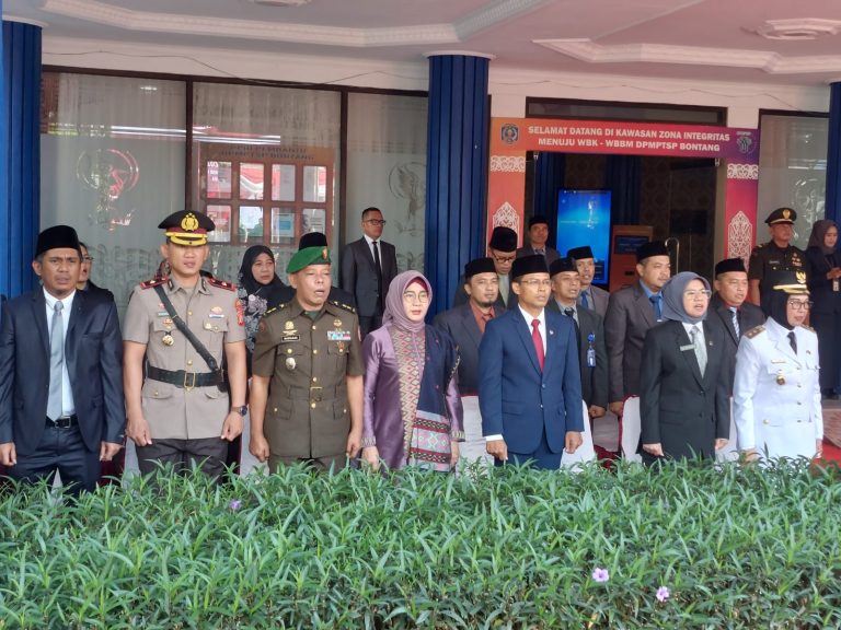 Wakapolres Bontang hadiri upacara peringatan hari Otonomi daerah ke XXVIII tahun 2024 kota Bontang