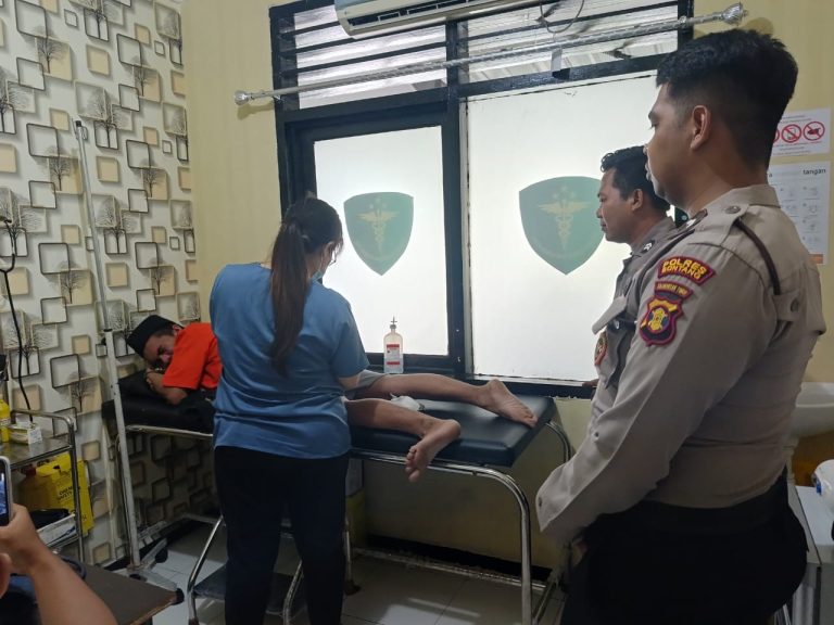 Pastikan kesehatan tahanan, Dokkes Polres Bontang rutin lakukan pemeriksaan