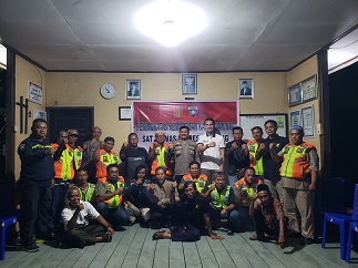 Harkamtibmas jelang Pilkada, Sat Binmas Polres Bontang gelar pelatihan Satkamling