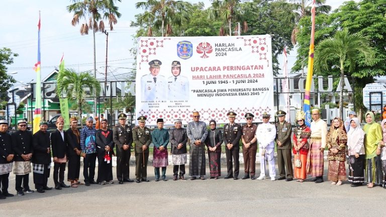 Kapolres Bontang hadiri Upacara Peringatan Hari Lahir Pancasila