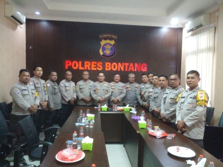 Tingkatkan Kinerja, Subdit Bhabinkamtibmas Polda Kaltim laksanakan Supervisi ke Polres Bontang