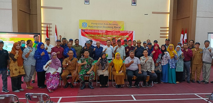 Kapolsek Bontang Barat hadiri Kegiatan Sosialisasi Kewaspadaan Dini untuk Suksesnya Pilkada Serentak 2024 di Kota Bontang
