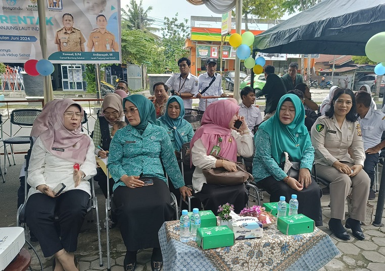 Kasi Dokkes Polres Bontang hadir Kegiatan Intervensi Serentak Pencegahan Stunting