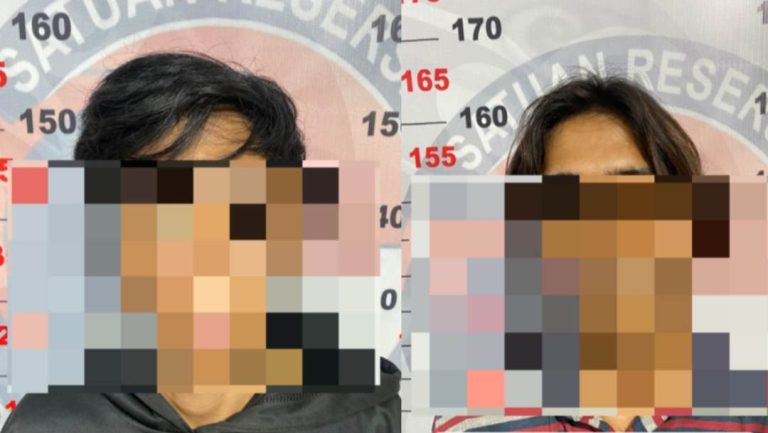 Kantongi Sabu dua warga Tanjung laut diringkus Polisi