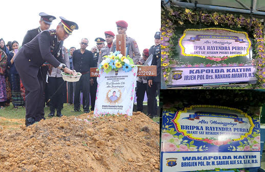 Polres Bontang Berduka, Satu Personil Polri Meninggal Karena Sakit