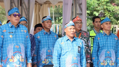 Kapolres Bontang hadiri Penutupan Gelar Dagang UPPKA/UMKM dalam Rangka Hari Keluarga Nasional ke-31 di Bontang