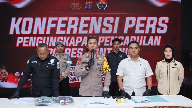 Polres Bontang Rilis Kasus Cabul Terhadap Anak