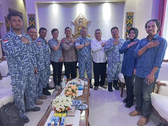 Silaturahmi Kapolres Bontang Bersama Dewan Pengurus FBN-RI Kota Bontang