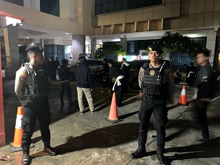 Polres Bontang Amankan penerimaan Warga Baru Perguruan Silat PSHT 2024