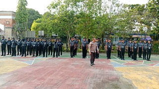 Terobosan Polres Bontang Lakukan Binlat Menyongsong Indonesia Maju
